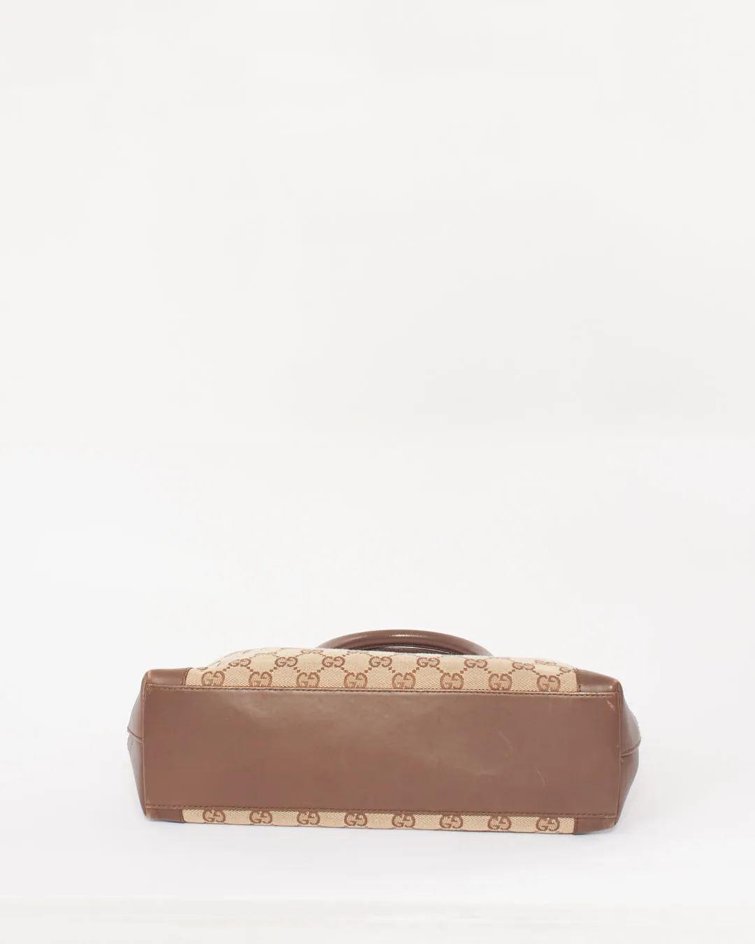 Gucci Brown GG Monogram Canvas Tote